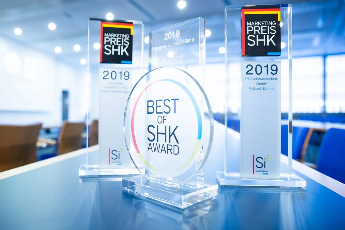 Marketingpreis und Best of SHK Awards 2019