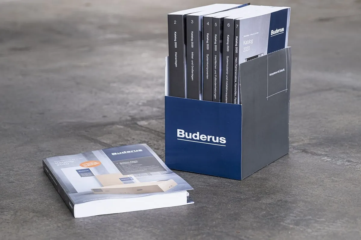 Buderus Katalog 2020: Heizsysteme und Förderungen im Blick