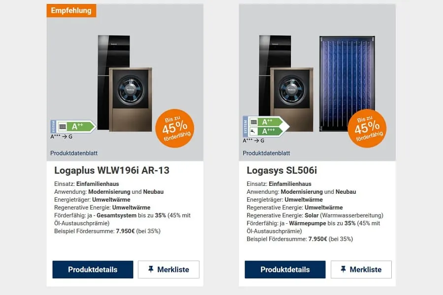 Förderservice: Heizungstausch lohnt sich