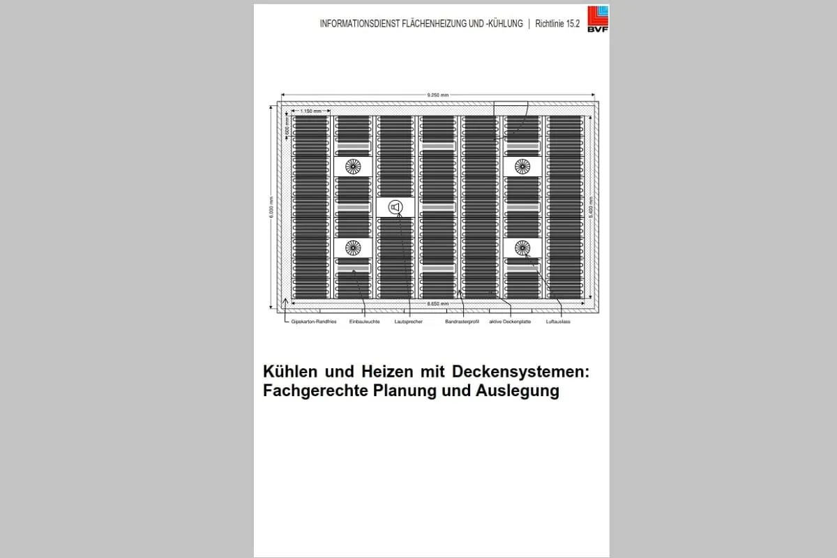 2. Broschüre der Reihe Kühlen und Heizen mit Deckensystemen erschienen