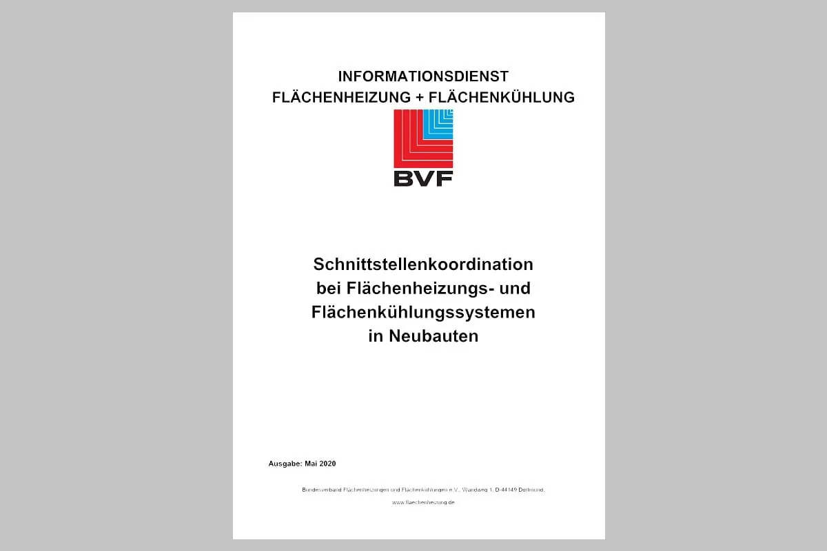 BVF: Schnittstellenkoordination Neubau aktualisiert