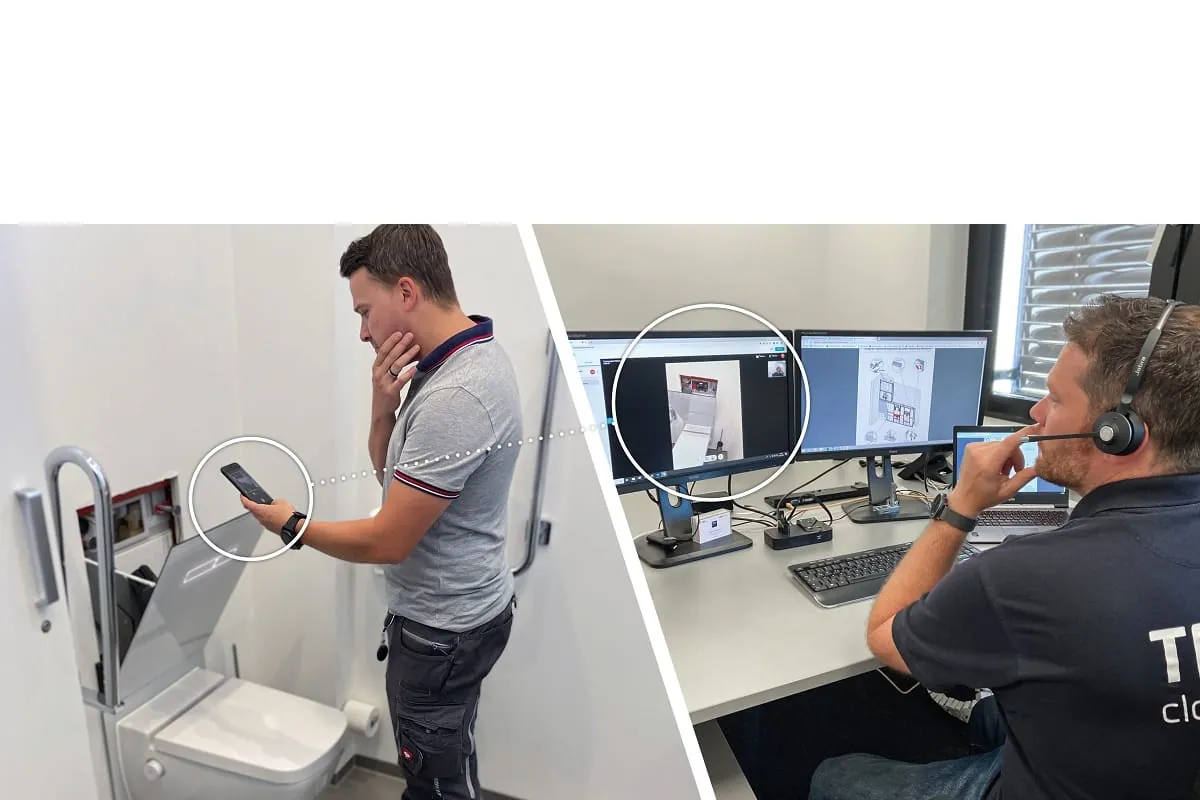 Tece bietet digitalen Ferndiagnose-Service