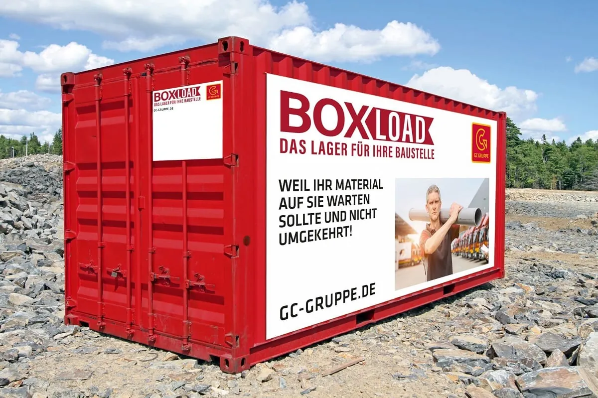 Baustellen-Container: Innovativer Service der GC-Gruppe