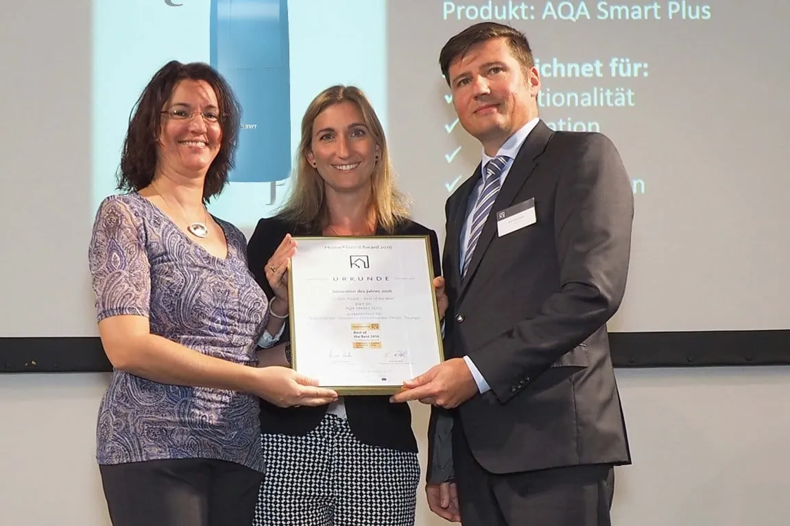 AQA smart Plus von BWT ist „Innovation des Jahres“