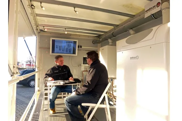 Brötje-Partner: Warmschulungsanhänger dank Eigeninitiative