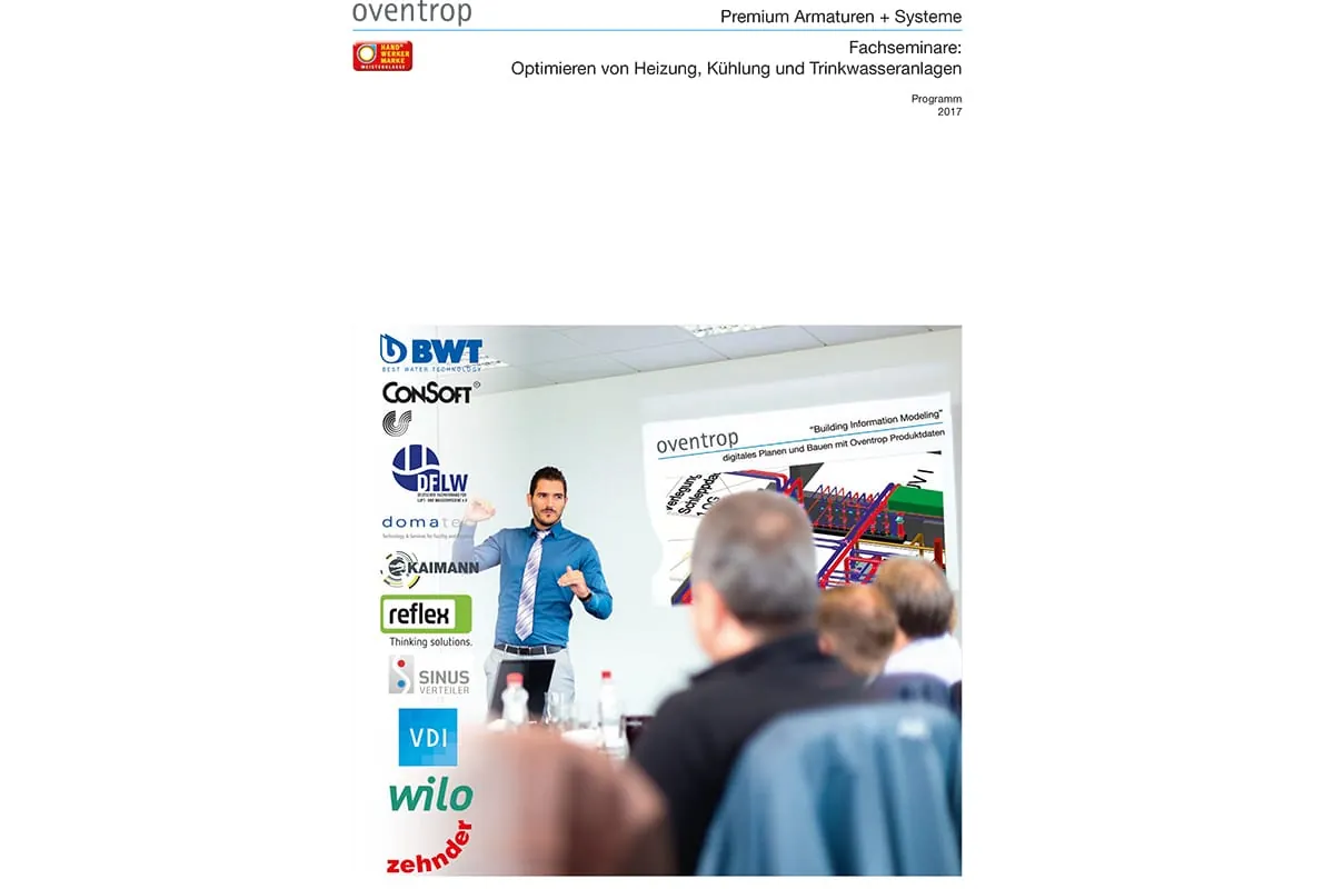 Oventrop Fachseminare in 2017