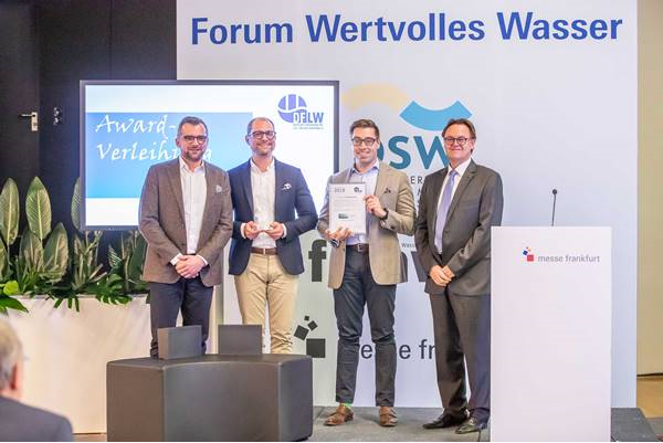 DFLW e.V. Award 2018 in der Kategorie Trinkwasser vergeben