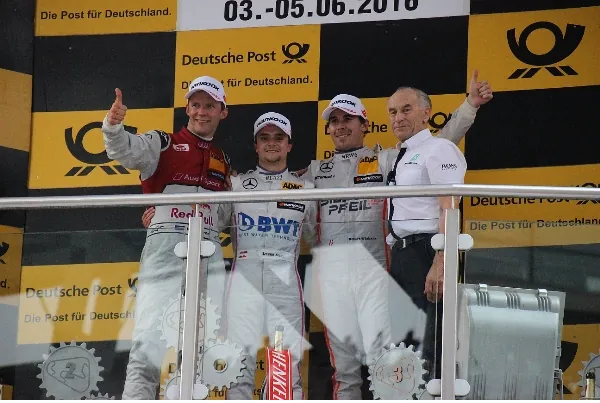 Lucas Auer gewinnt als erster Österreicher mit BWT bei der DTM