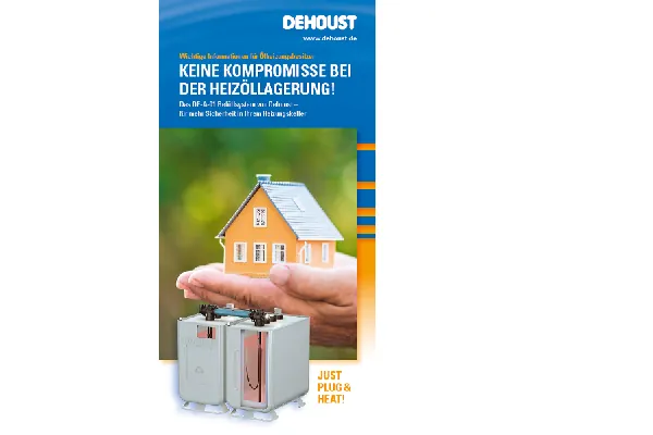 Keine Kompromisse bei der Heizöllagerung