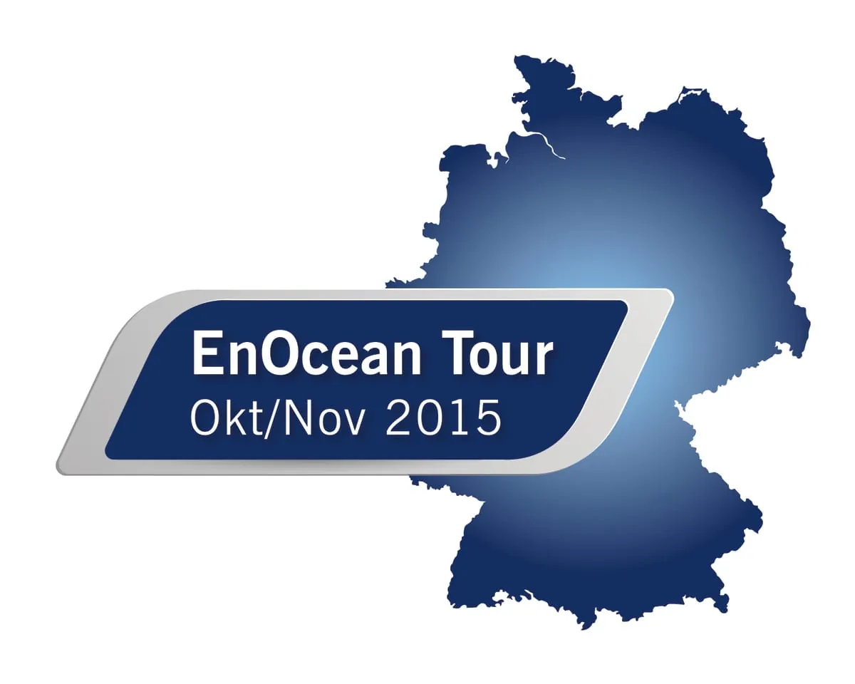 EnOcean-Tour 2015: Gebäudeautomation mit batterielosem Funk auf Veranstaltungsreise