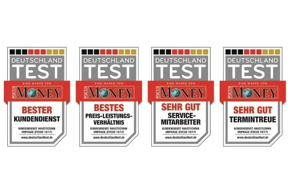 Focus Money prämiert Brötje als „Bester Kundendienst Haustechnik“