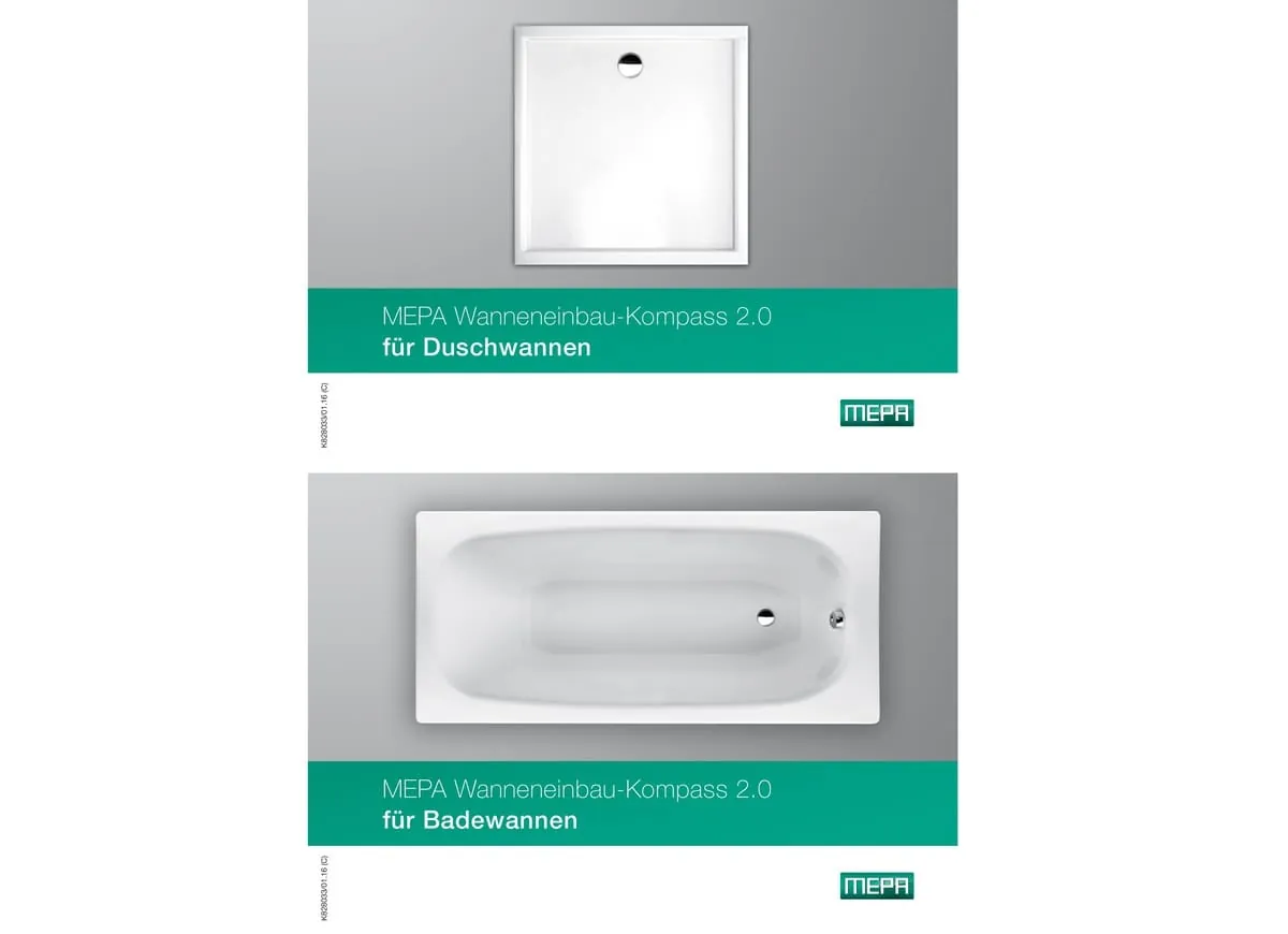 Neuer MEPA Wanneneinbau-Kompass 2.0 erschienen