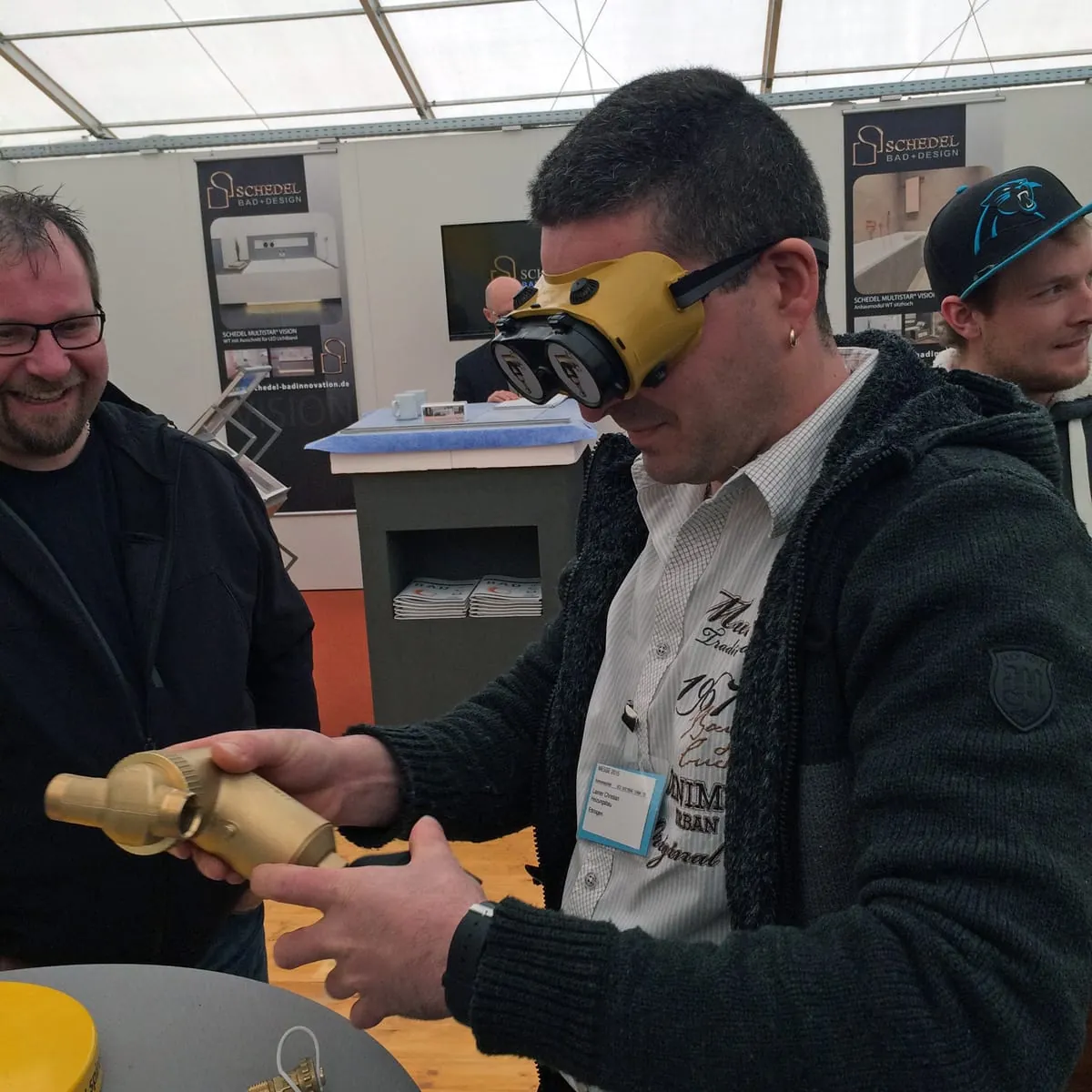 Kleiner: „Blinde“ Installation eines SpiroTrap MB3