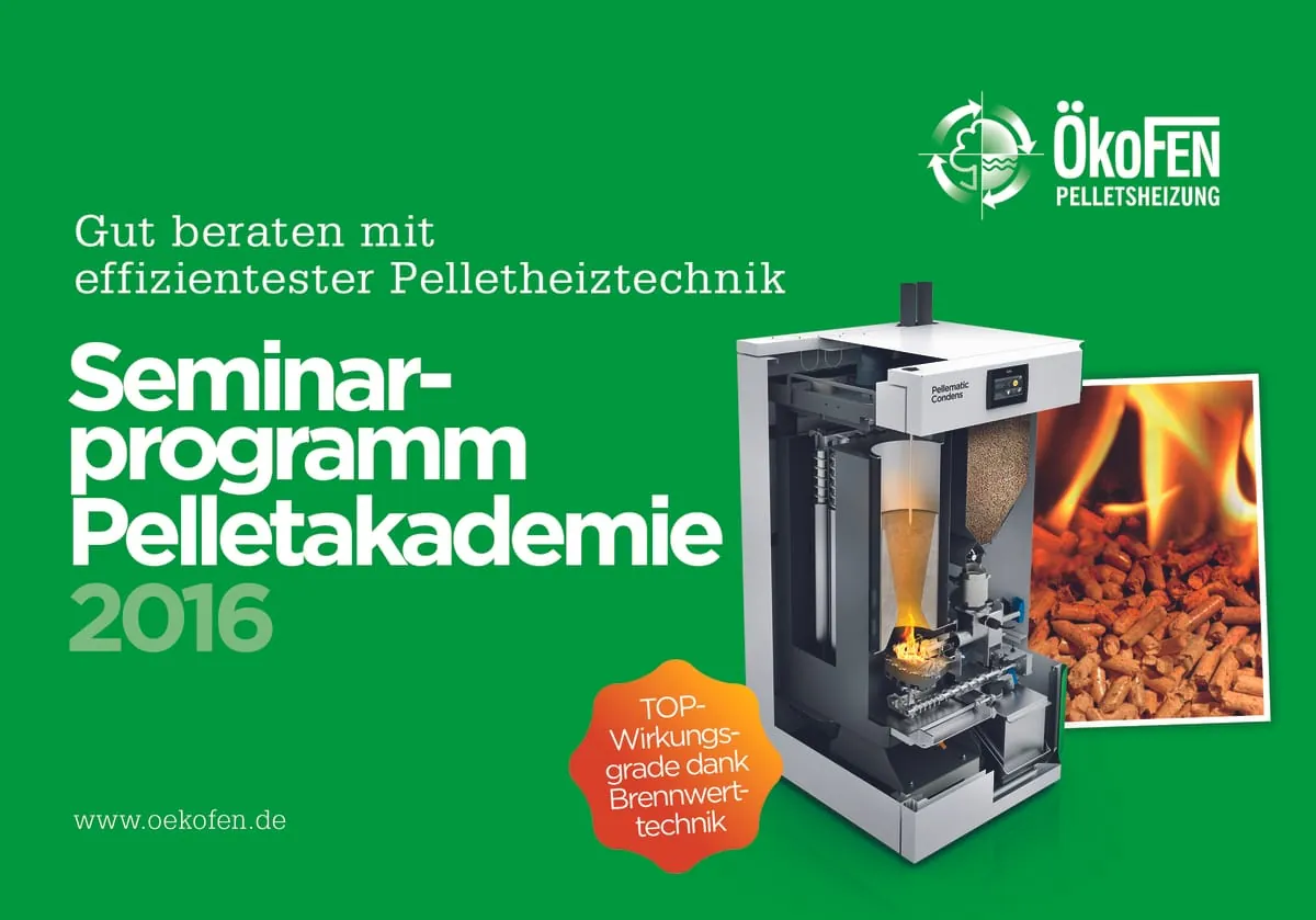Ökofen Pelletakademie 2016 für Fachhandwerker