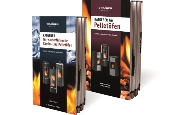 Oranier: Zwei Ratgeber zu Pelletöfen und wasserführenden Kaminöfen