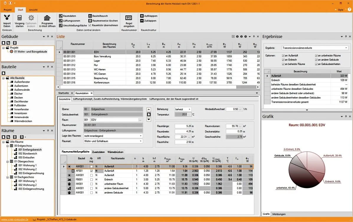 Planen nach neuer Heizlast DIN EN 12831-1
