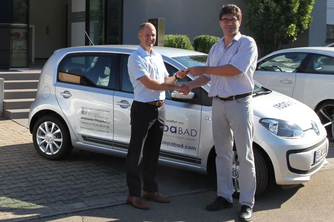 Repabad: Achtes Fahrzeug für die Sozialstation Wendlingen