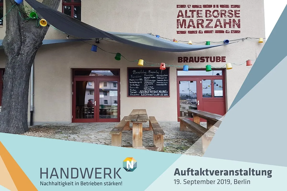 Initiative „HandwerkN“ – Nachhaltigkeit in Handwerksbetrieben stärken