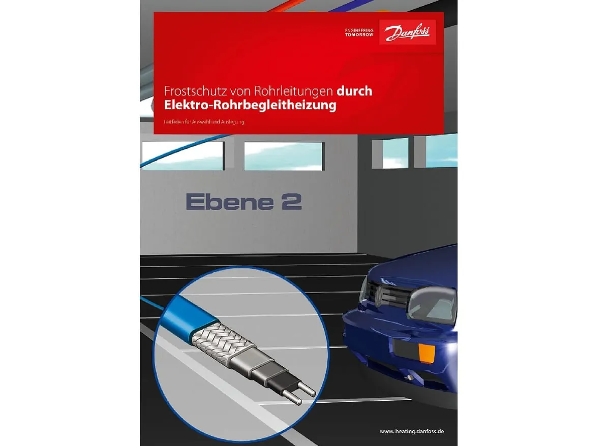 Danfoss: Leitfaden für Elektro-Rohrbegleitheizungen