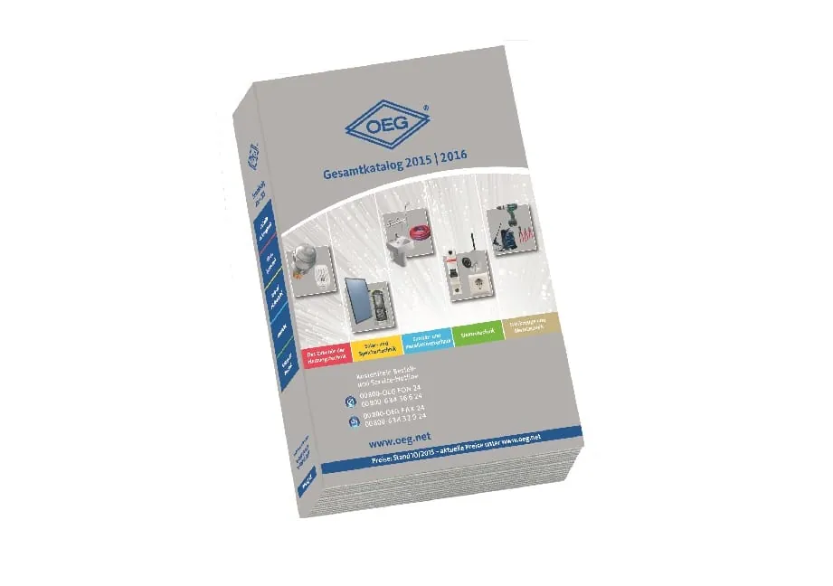 OEG-Gesamtkatalog: Produkte für das SHK- und Elektrohandwerk
