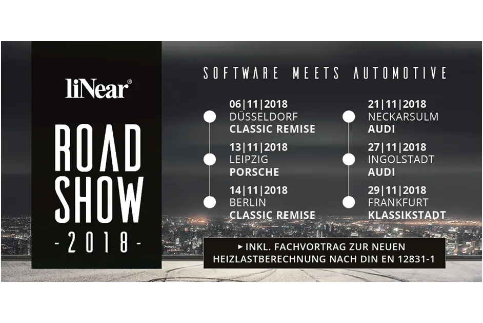 Deutschlandweite V19-Roadshow der liNear GmbH