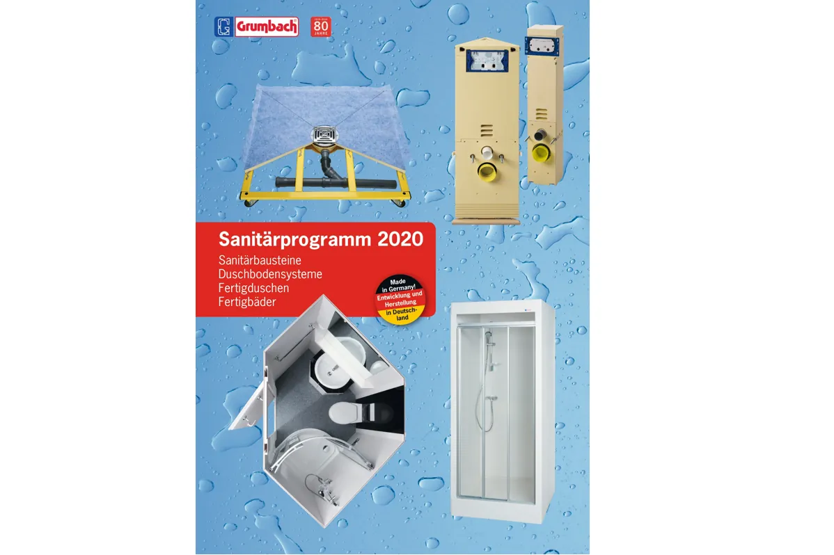 Grumbach-Katalog: Sanitärprogramm 2020