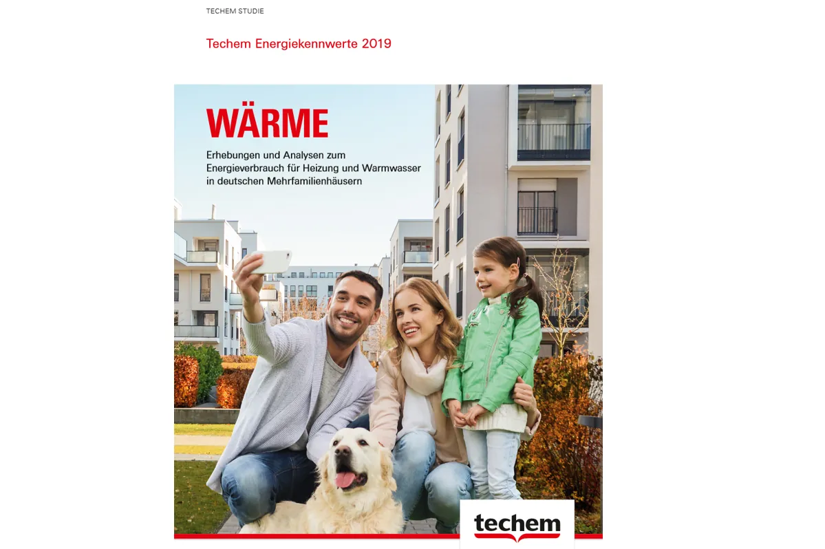 Aktuelle Techem-Studie: Energiekennwerte 2019