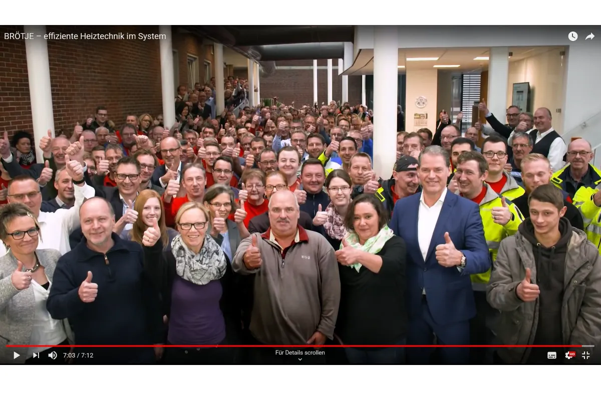 Brötje stellt sich in einem Imagefilm vor