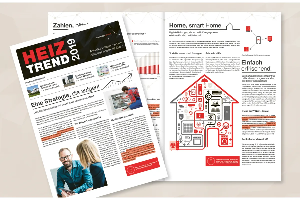 Broschüre: Heiztrend 2019