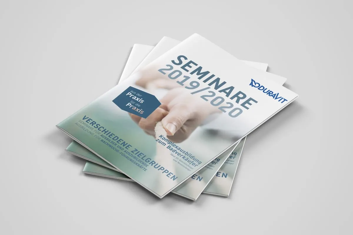 Neue Duravit-Seminarbroschüre