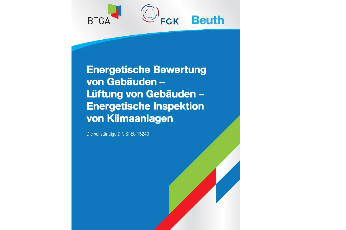 Sonderdruck: neue Norm DIN SPEC 15240