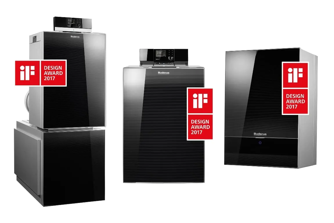 Buderus: Produkte der Gerätelinie „Titaniumglas-Design“ erhalten iF Design Award