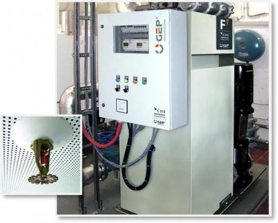 GEP: Trennstation für Sprinkler zertifiziert