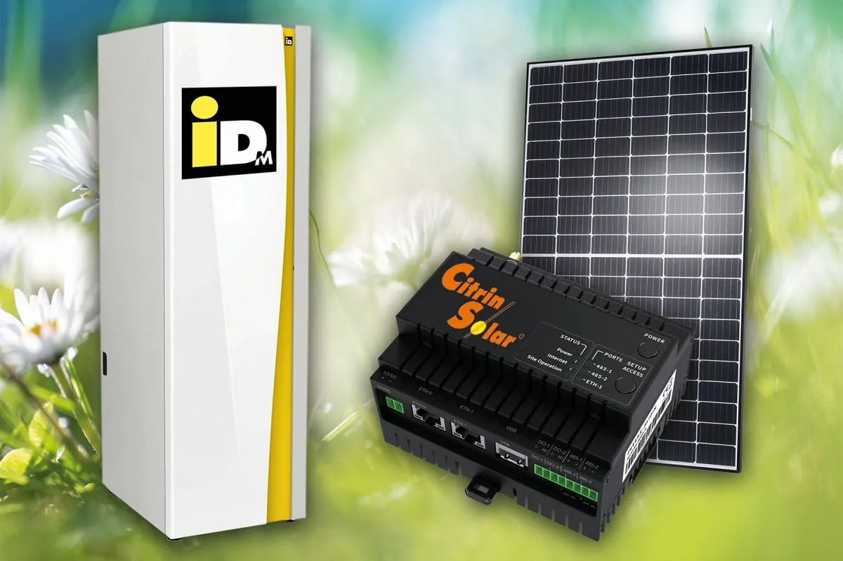 Vertriebspartnerschaft von iDM und CitrinSolar