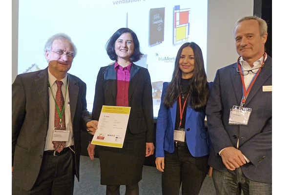 Component Award für Lüftungslösung von bluMartin