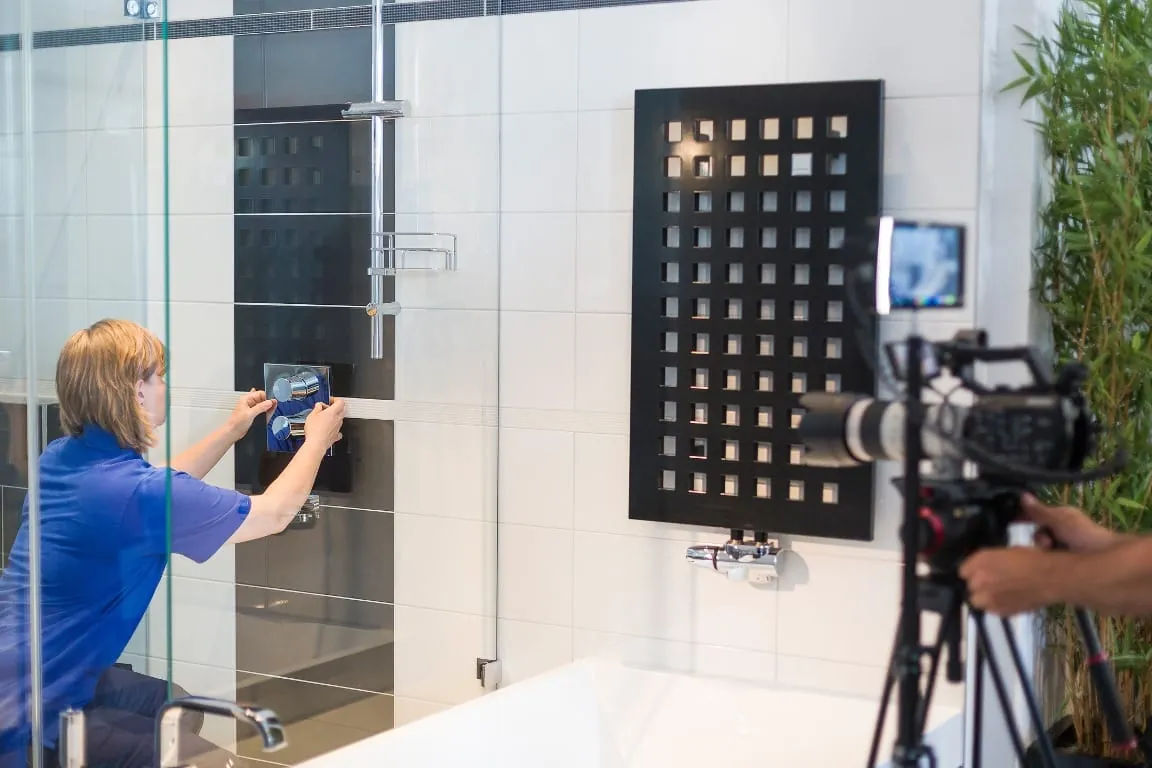 Innung Wiesbaden/Rheingau dreht Imagefilm in ELEMENTS-Ausstellung