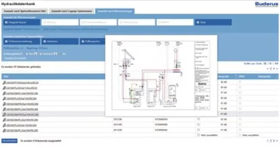 Buderus überarbeitet Hydraulikdatenbank