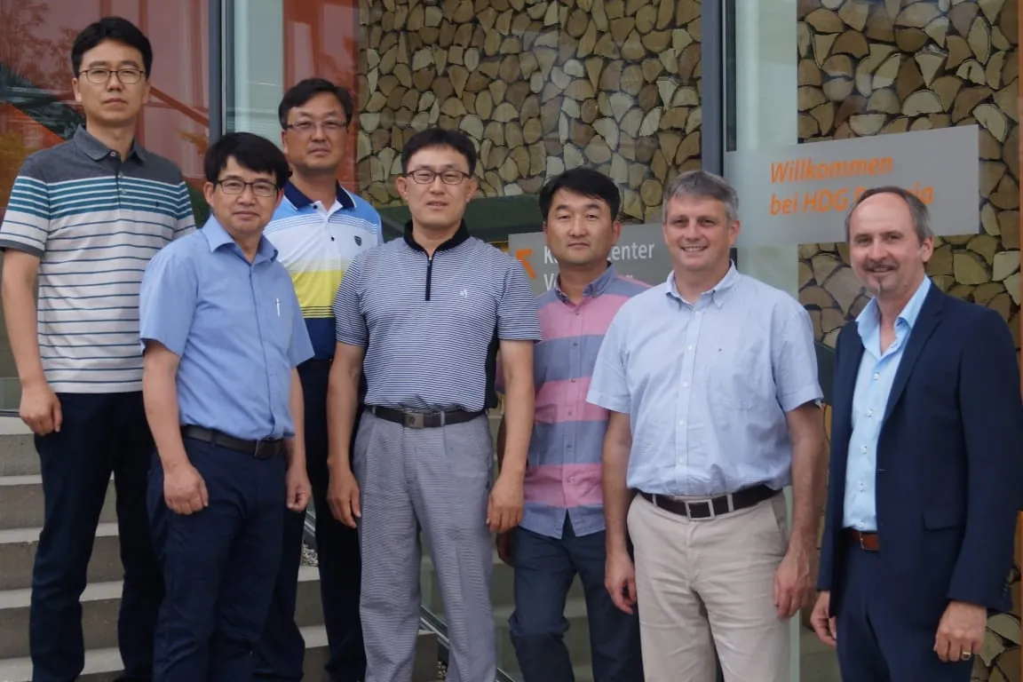 HDG Bavaria: Hackschnitzelheizungen für Südkorea