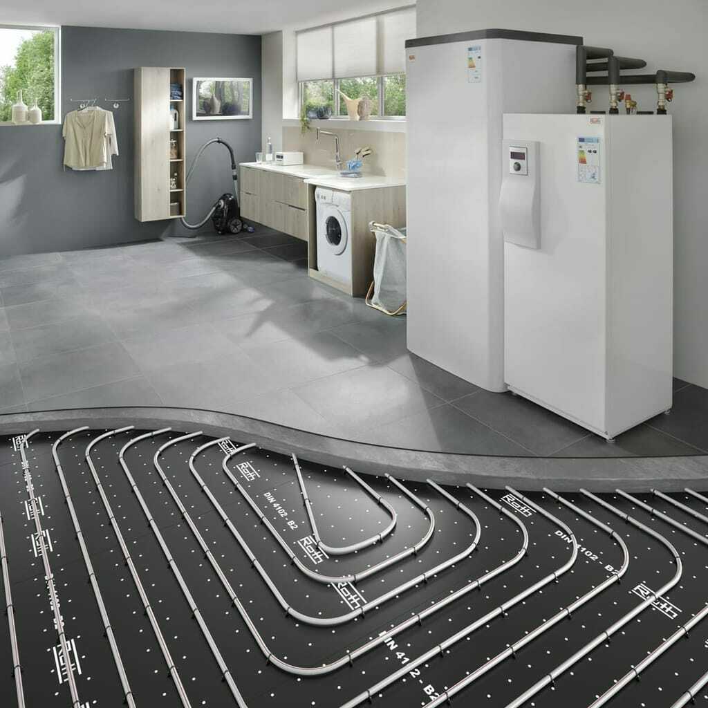 Fußbodenheizung: 40 Jahre Original-Tacker-System - Si