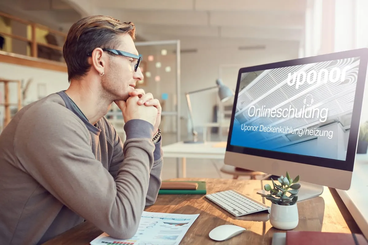 Uponor: Online-Schulungen zu Strahlungskühldecken