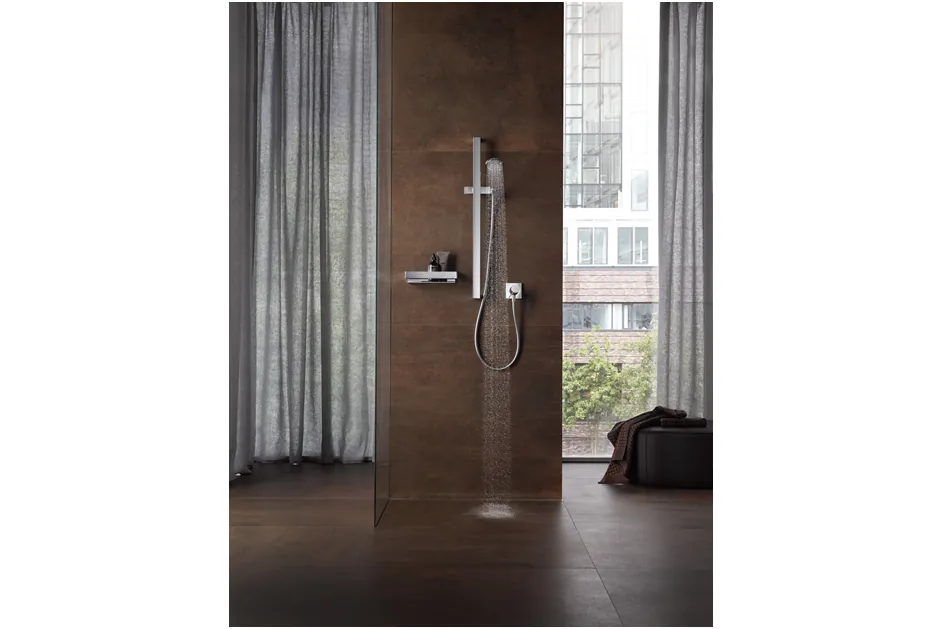 Preisgekrönter Minimalismus in der Dusche mit Ixmo Solo von Keuco