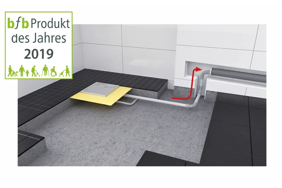 Bodenablaufpumpe Plancofix gewinnt Preis im barrierefreien Bauen