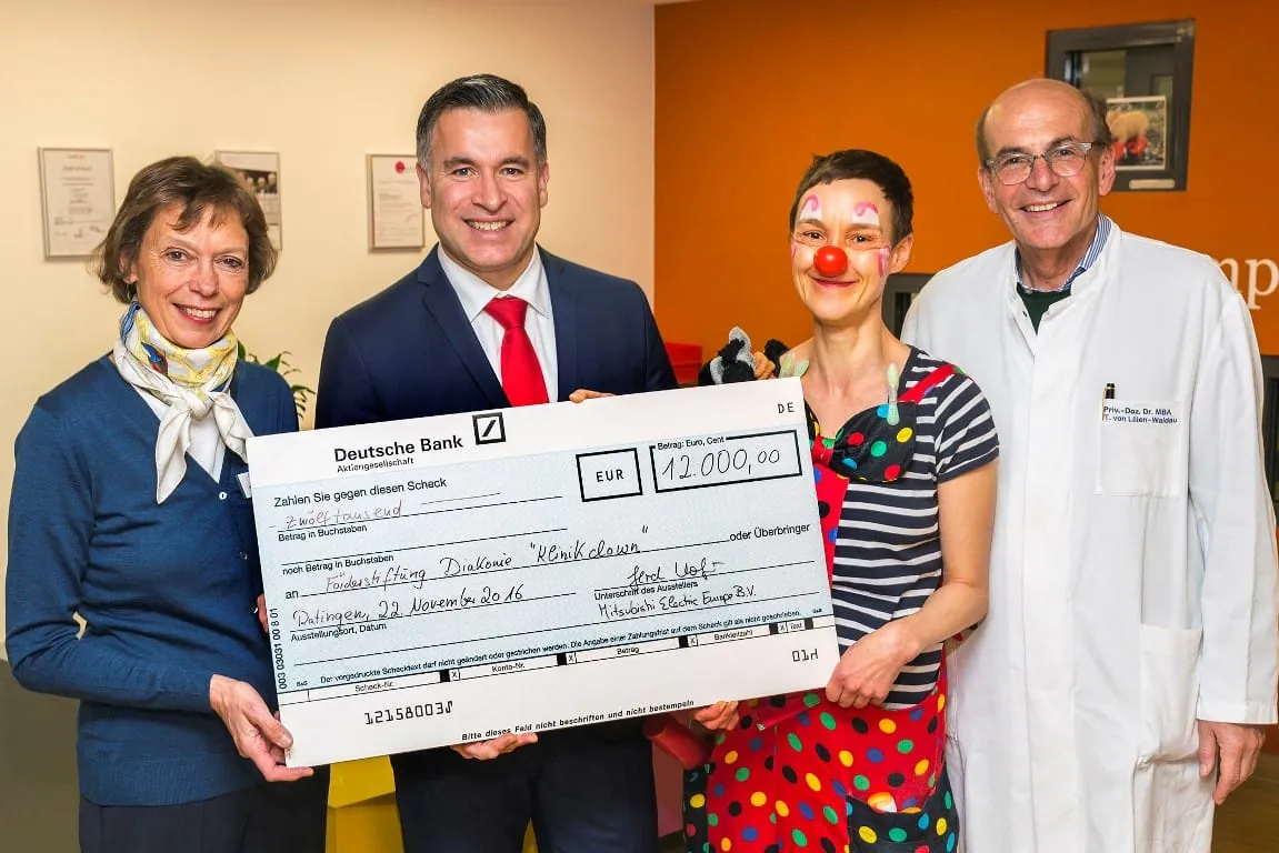 Mitsubishi Electric unterstützt Florence-Nightingale-Krankenhaus in Düsseldorf
