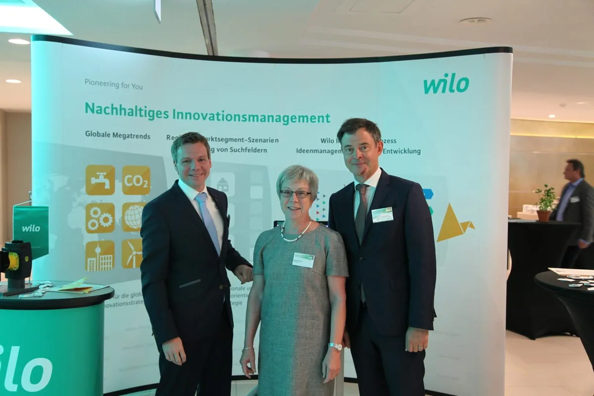 Wilo ist Hauptsponsor der B.A.U.M.-Jahrestagung und Preisverleihung 2015