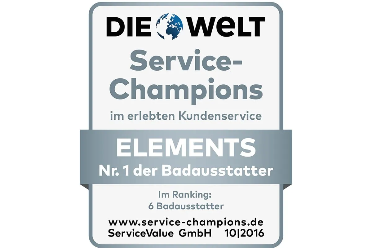 Badausstatter Elements begeistert die Kunden