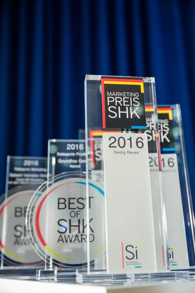 Marketingpreis und Best of SHK Awards 2016
