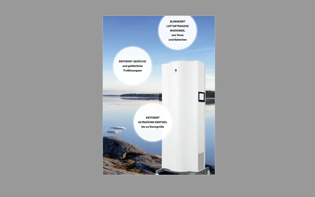 patentierte Luftreinigungstechnologie