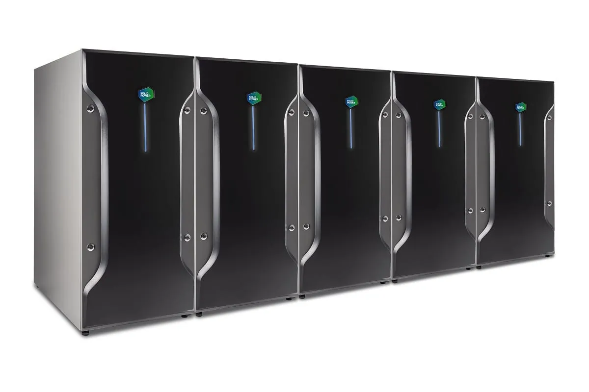 Solidpower: Werk für Brennstoffzellen-Stacks