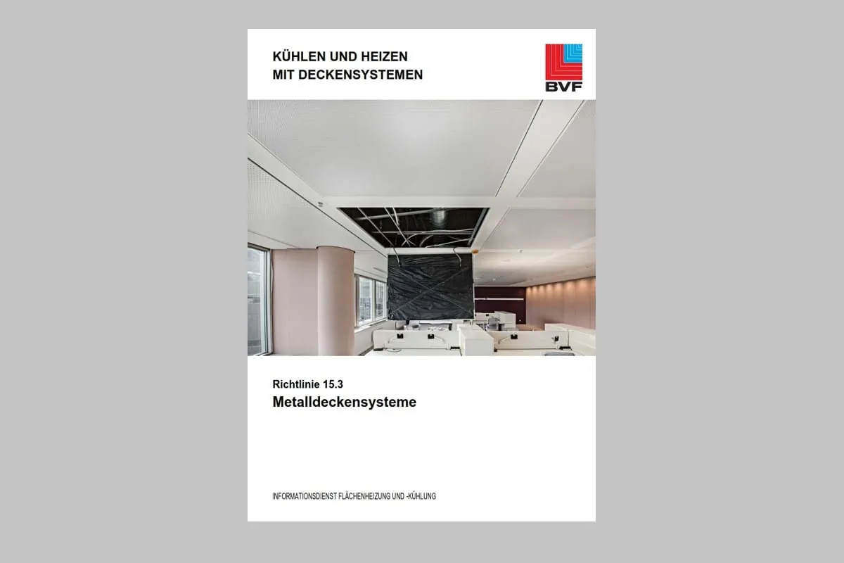 BVF-Richtlinie 15.3 Metalldeckensysteme