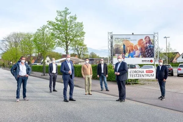 Brötje stellt Platz für neues Testzentrum zur Verfügung